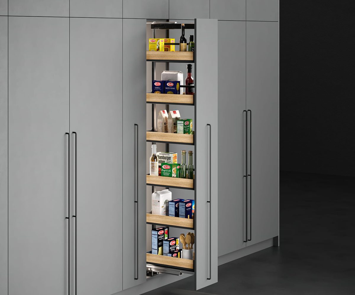 BASE MOUNTED PULL OUT PURO MAXI BLACK