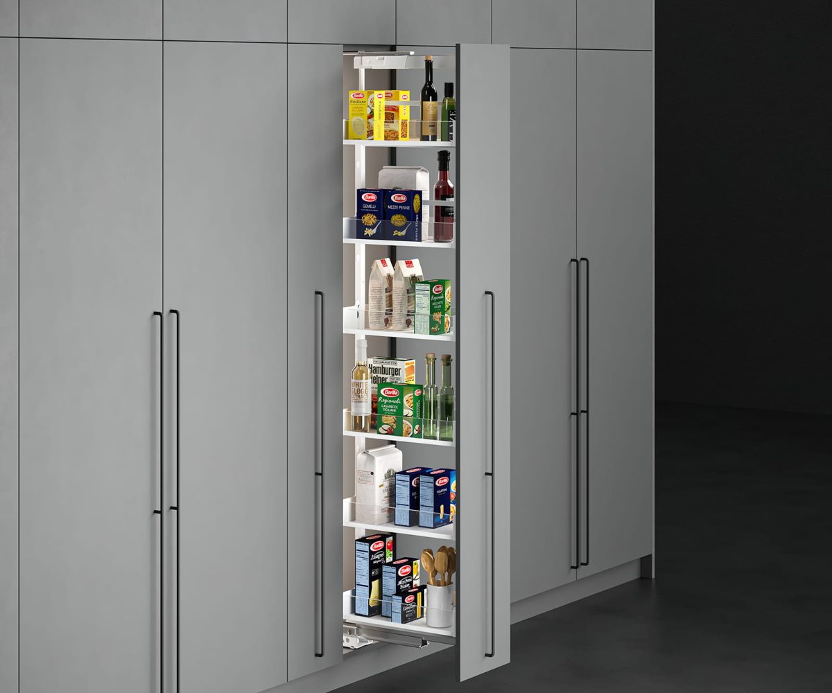 BASE MOUNTED PULL OUT PURO MAXI WHITE