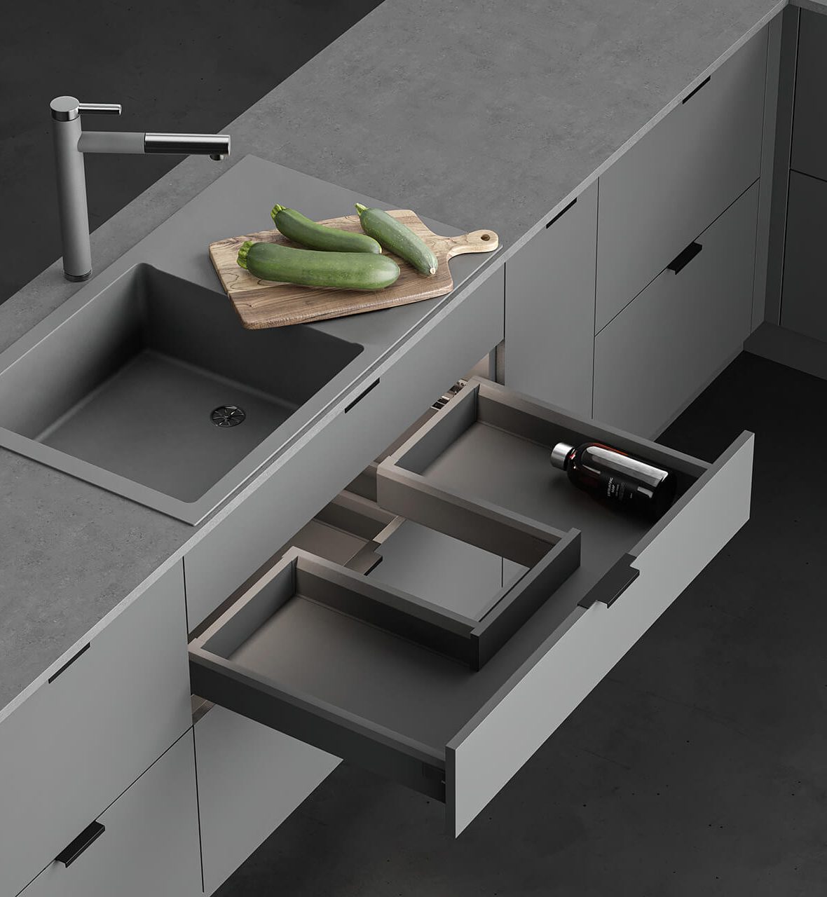 DRAWER FOR SINK CABINET